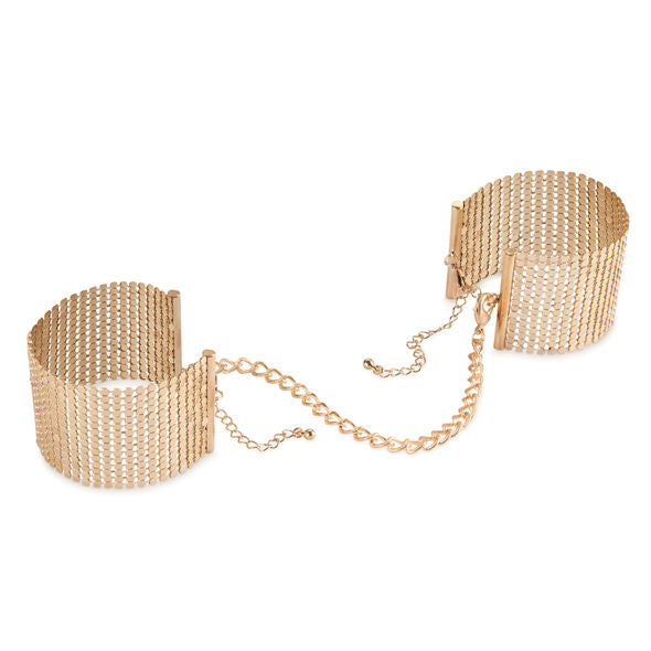 Bijoux Indiscrets - Dãsir Mãtallique Esposas Malla Metalica Dorada