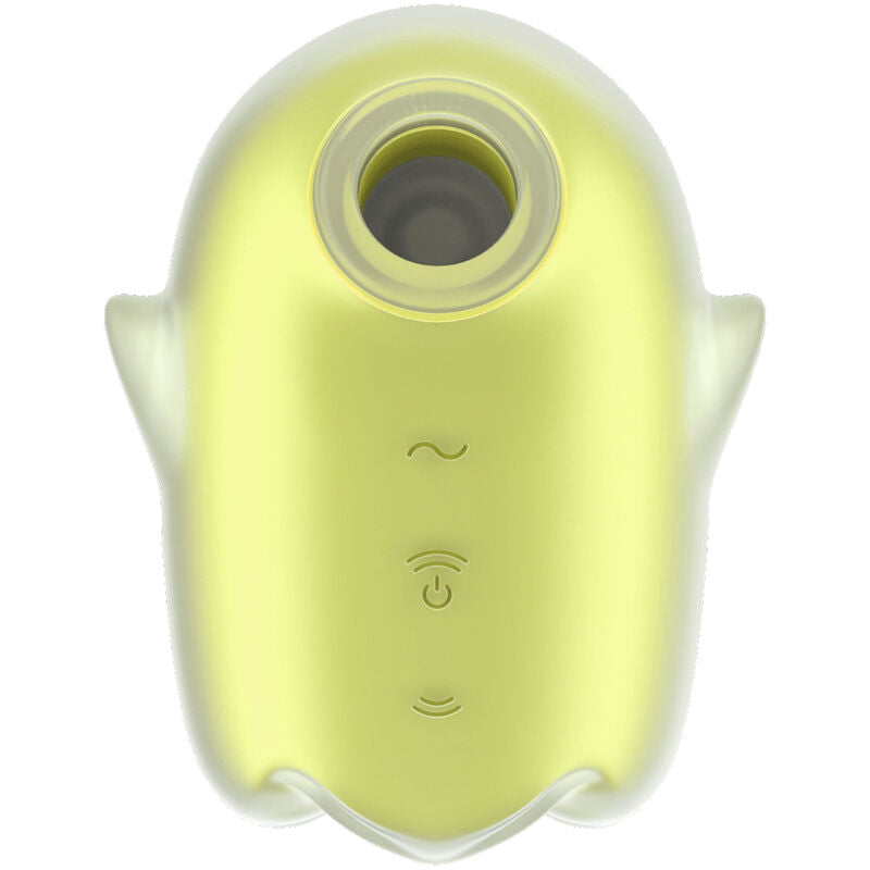 Satisfyer - Glowing Ghost Air Pulse & Vibrador Amarillo