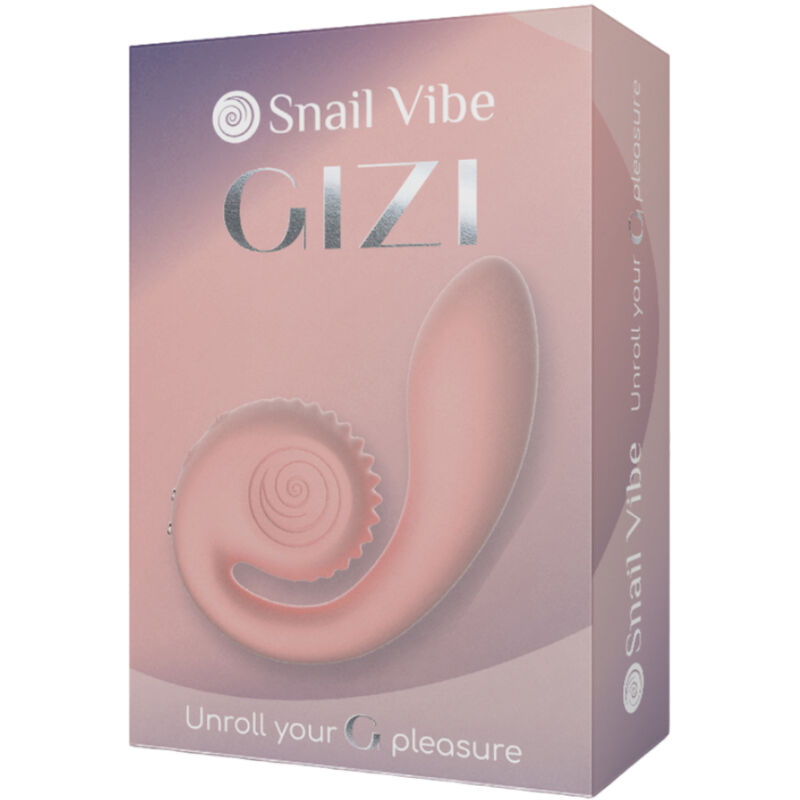 Snail Vibe - Gizi Estimulador Dual Rosa