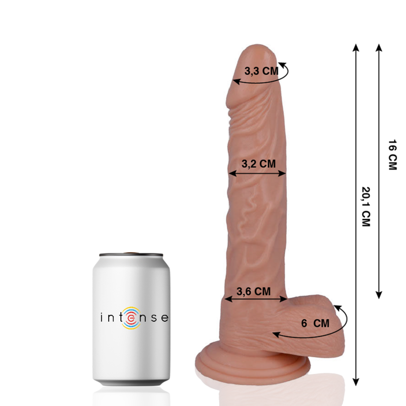 Mr Intense - 21 Pene Realistico 20.1 Cm -O- 3.2 Cm