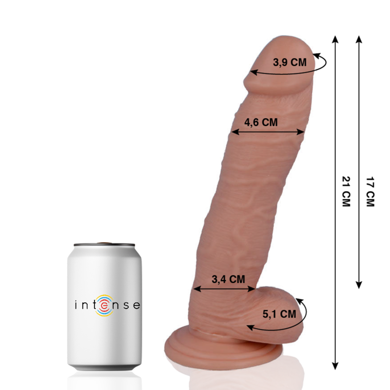 Mr Intense - 24 Pene Realistico 21 Cm -O- 4.6 Cm