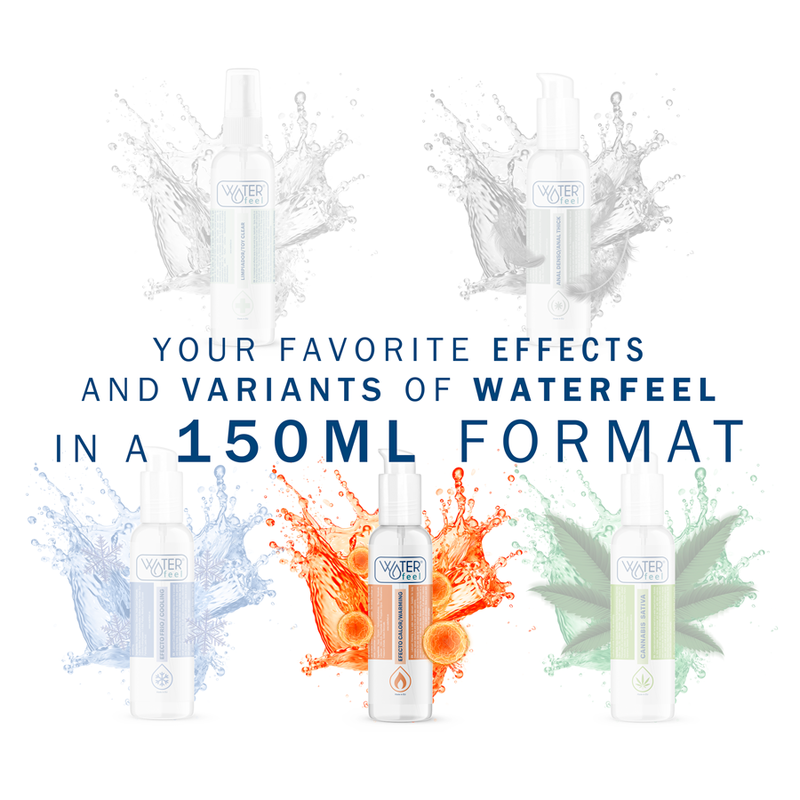 Waterfeel - Lubricante Efecto Calor 150 Ml