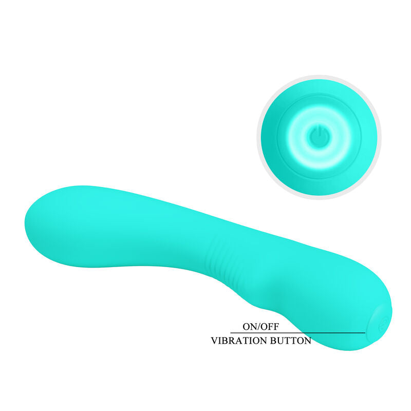 Pretty Love - Prescott Vibrador Recargable Verde Agua