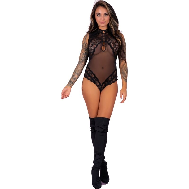 Livco Corsetti Fashion - Sagen Lc 90694 Body Negro S/M