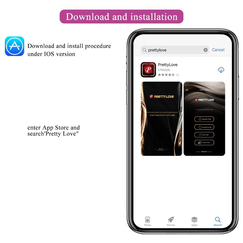 Pretty Love  Billy Vibration Lila - App Gratuita