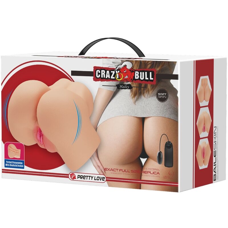 Crazy Bull - Vagina Y Ano Realisticos Vibrador Hailey