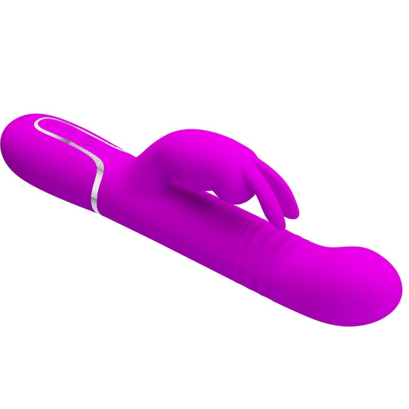 Pretty Love - Vibrador Coale Rabbit Perlas Violeta