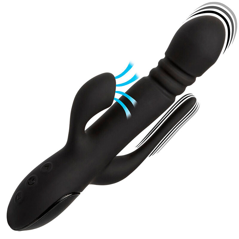 Calexotics - Vibrador Triple Euphoria Negro