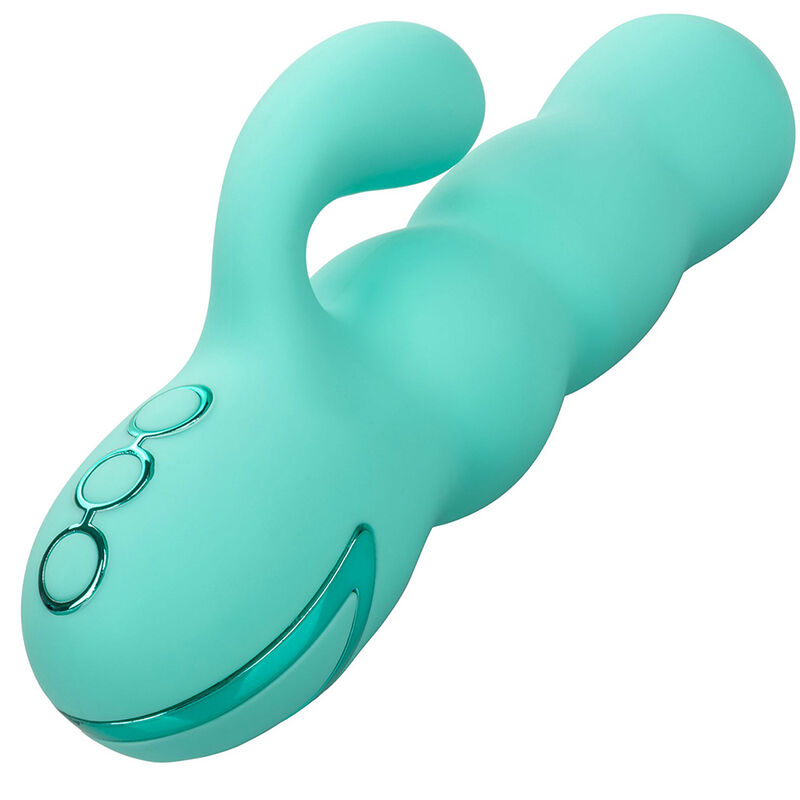Calexotics - Del Mar Diva Vibrador Rabbit Verde Agua By California Dreaming