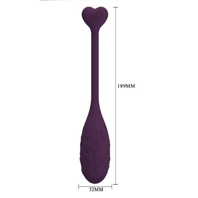 Pretty Love - Fisherman Huevo Vibrador Lila Controlado Por App