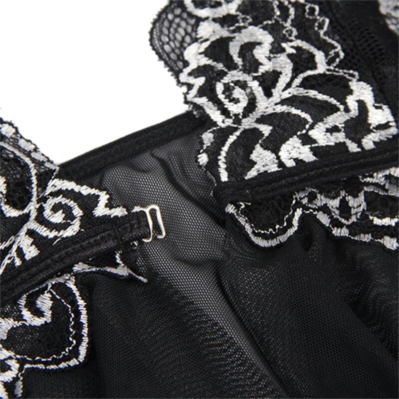 Subblime - Babydoll Tela Tul Pecho Encaje L/Xl