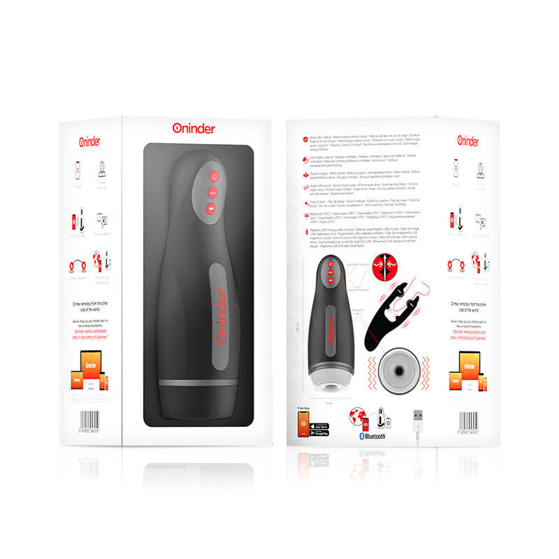 Oninder - Seoul Masturbador Masculino De Compresion Y Vibracion - App Gratuita
