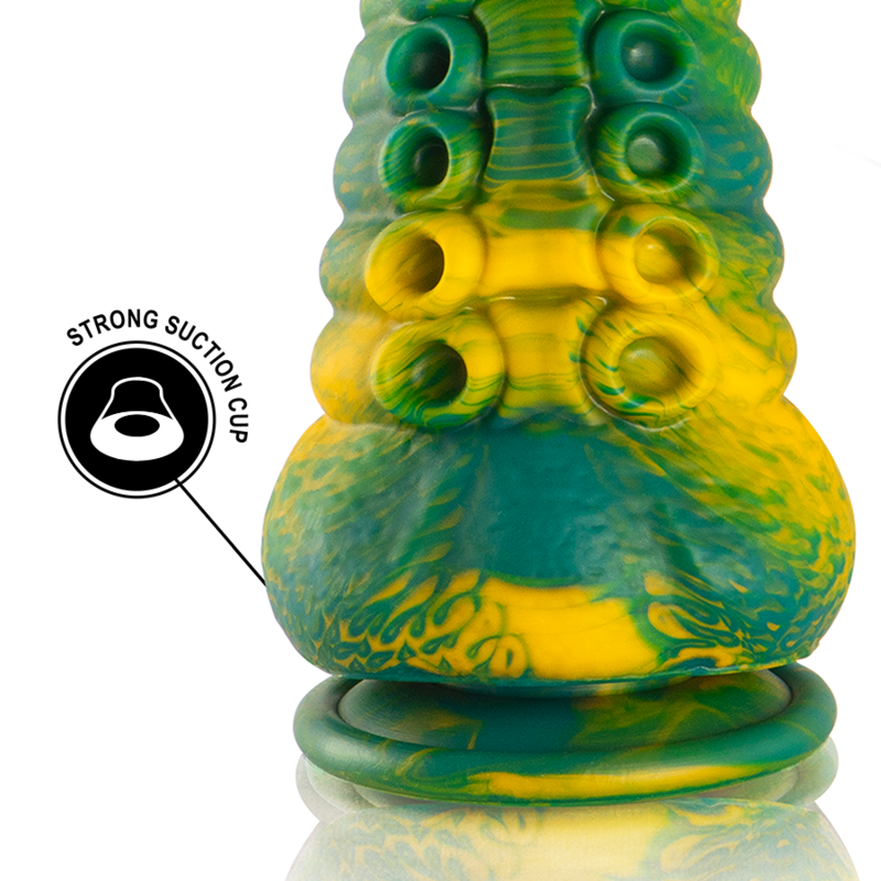 Epic - Cetus Dildo Tentáculo Verde Tamaño Grande