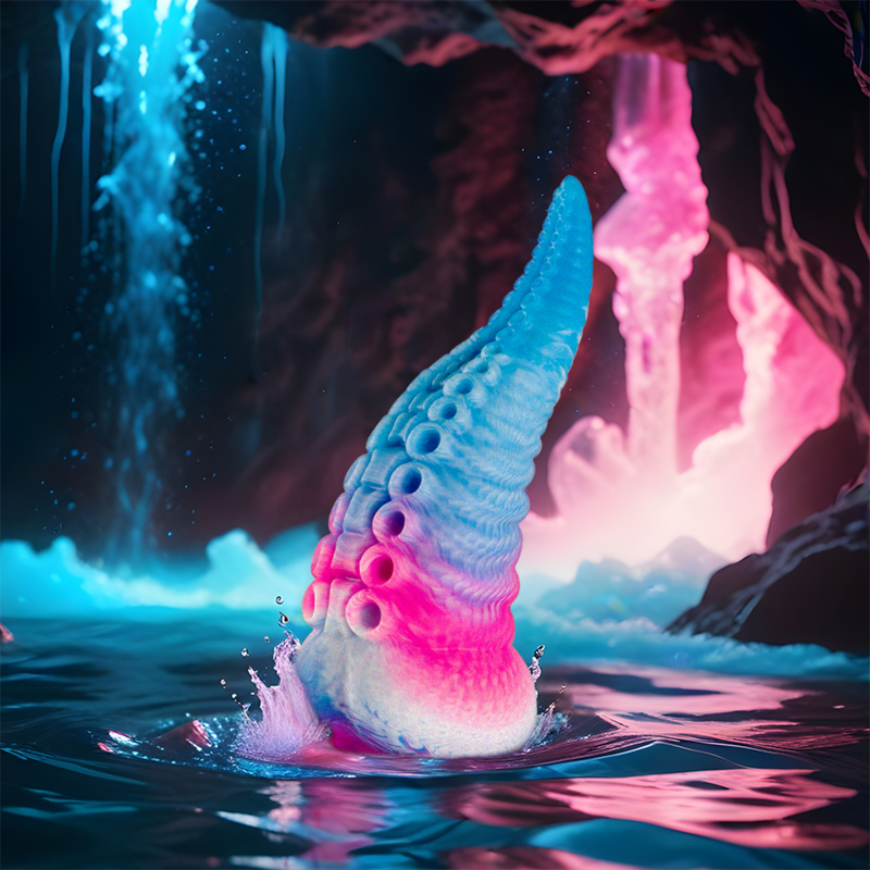 Epic - Phorcys Dildo Tentáculo Azul Tamaño Pequeño