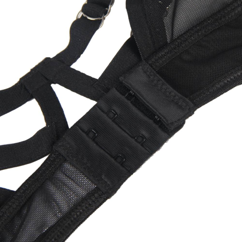 Subblime - Set Dos Piezas Sujetador Transparencias Y Tiras S/M