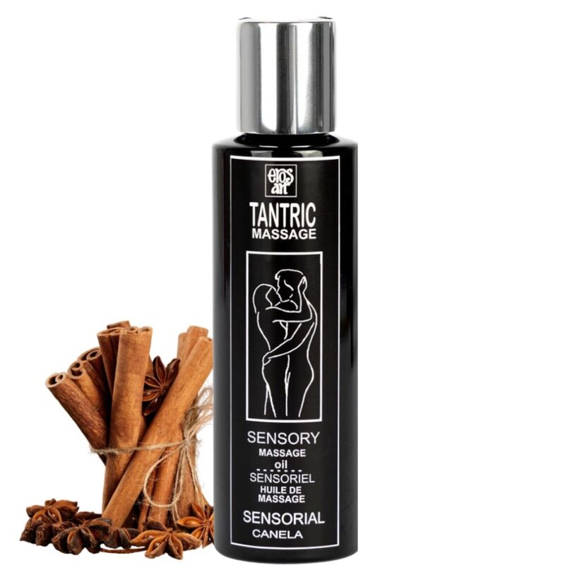 Eros-Art - Aceite Masaje Tantrico Natural Y Afrodisíaco Canela 100 Ml