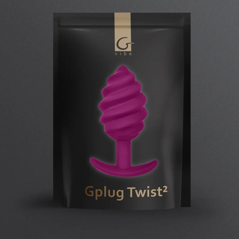 G-Vibe - Gplug Twist 2 Plug Anal Morado