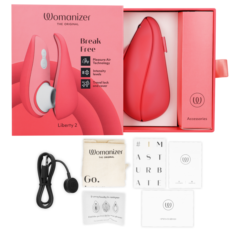 Womanizer - Liberty 2 Estimulador & Succionador Clitoris Rosa