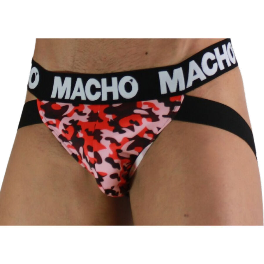 Macho - Mx28mr Jock Militar Rojo Xl