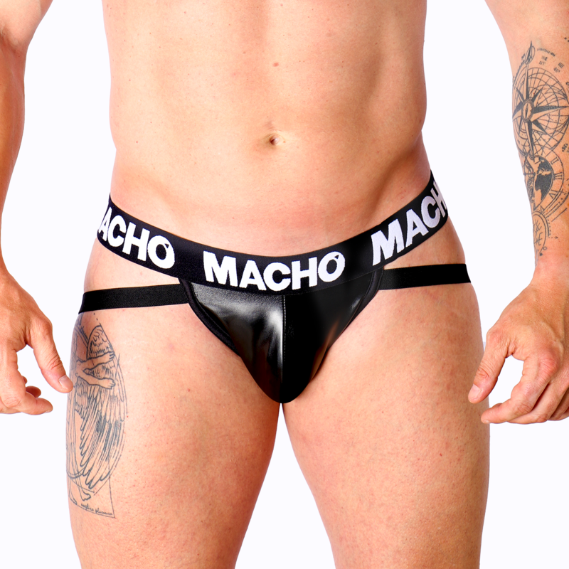 Macho - Mx25nc Jock Cuero Negro L