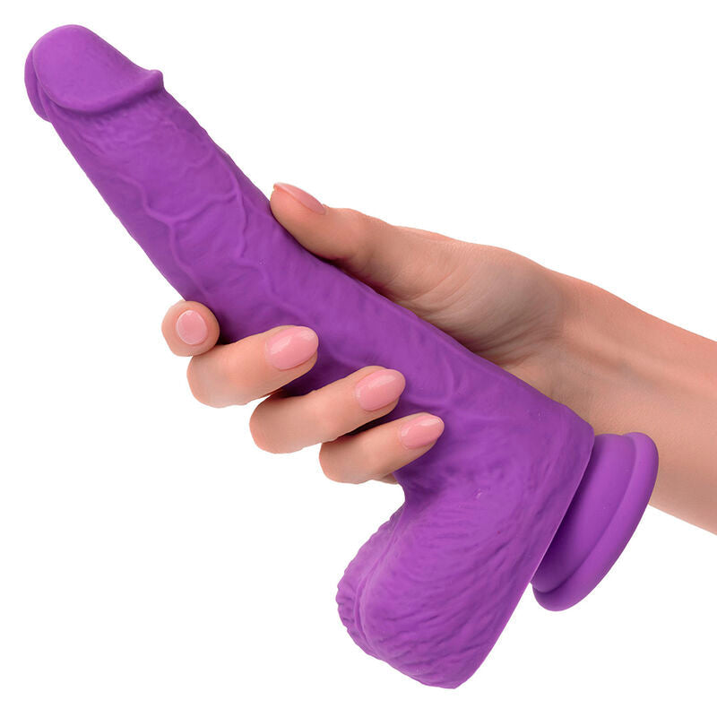 Calexotics - Studs Vibrador Recargable Y Giratorio 10 Vibraciones Violeta