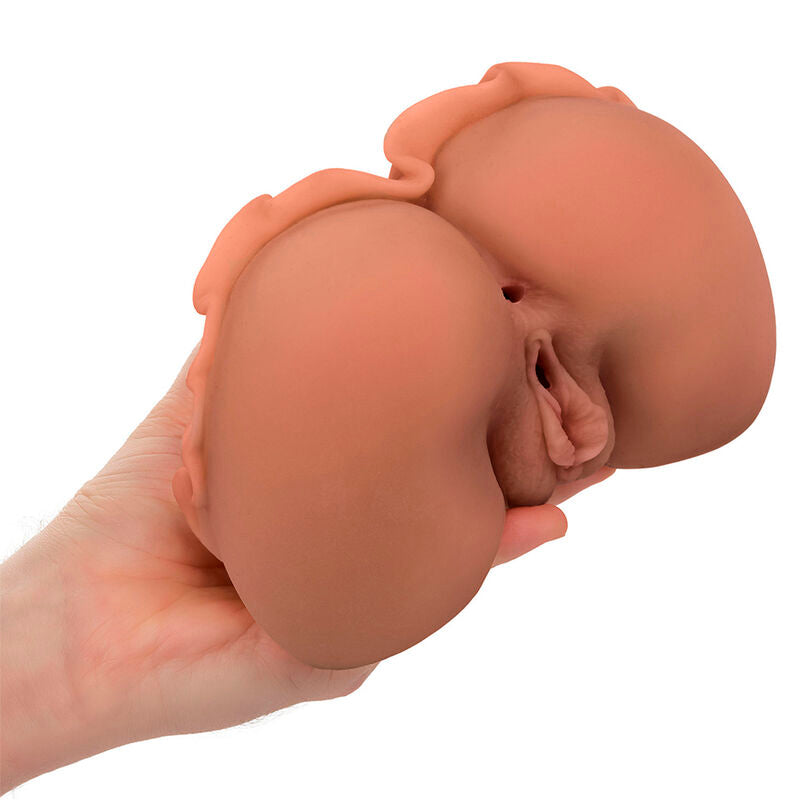 Calexotics - The Homecoming Queen Doble Masturbador Realístico Caramelo