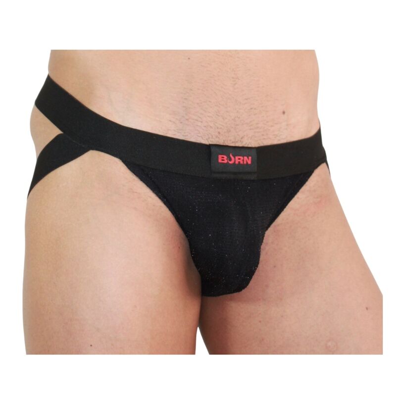 Burn - 003 Jock Brillante Negro Xl