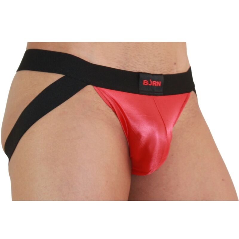 Burn - 010 Jock Rojo / Negro L