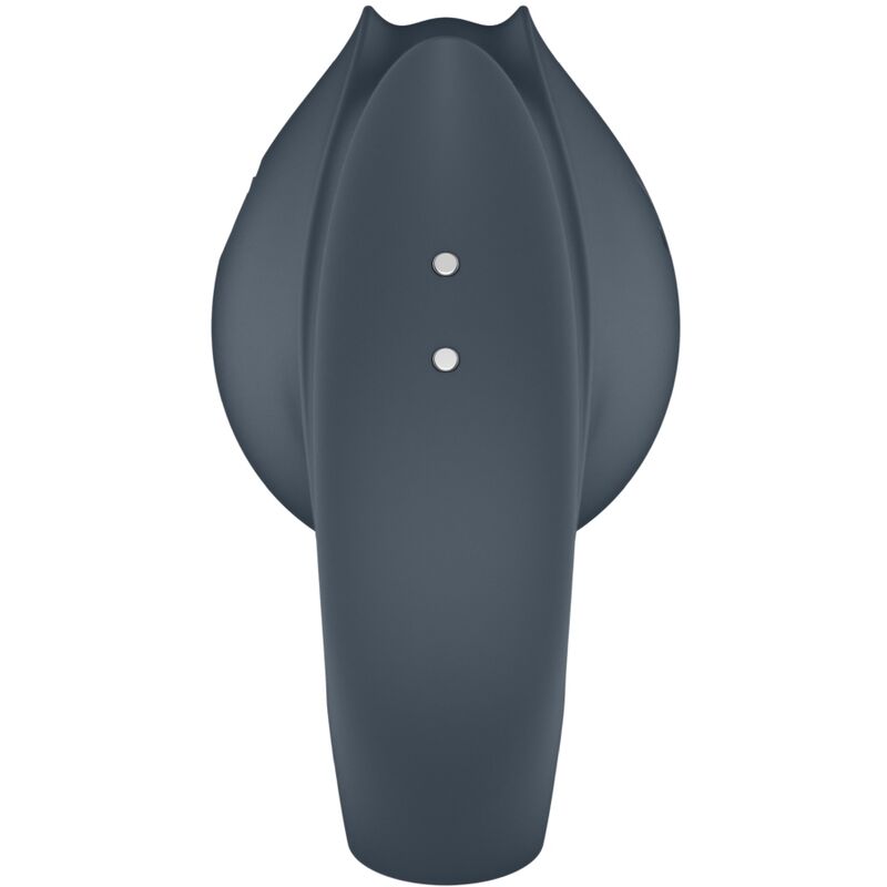 Satisfyer - Perfect Pair 2 Multivibrador 2 En 1 Anillo Para Pene & Estimulador De Dedo Gris