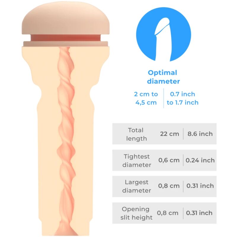 Kiiroo - Feel Stroker Masturbador Trasero Extra Apretado Natural