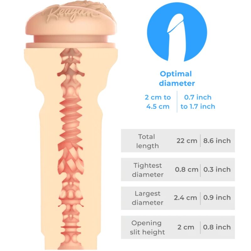 Kiiroo - Feel Reagan Foxx Masturbador Kiiroo Stars Collection