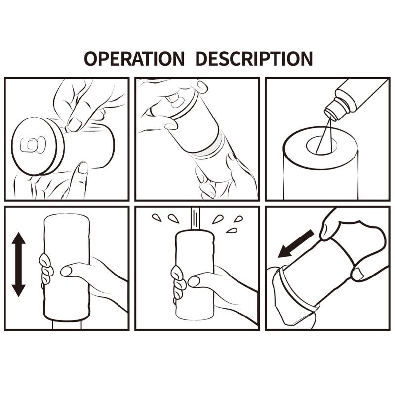 Pretty Love - Masturbador Masculino Lata Modelo 1