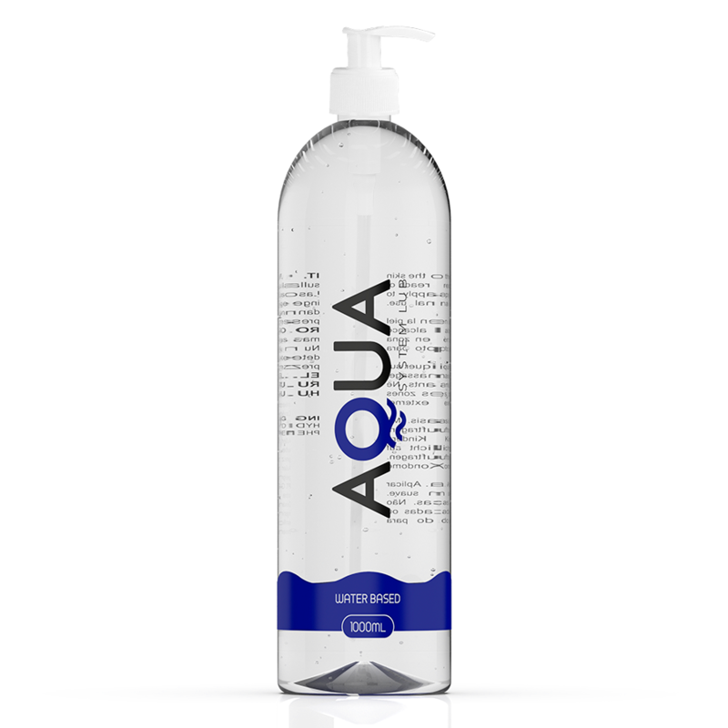 Aqua Quality - Lubricante Base De Agua 1000 Ml