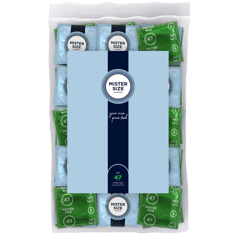 Mister Size - Preservativos Talla Xs 47 Mm (100 Unidades)