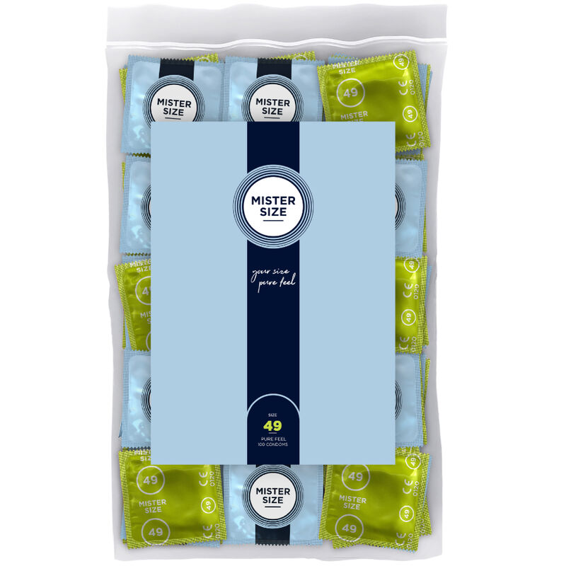 Mister Size - Preservativos Talla S 49 Mm (100 Unidades)
