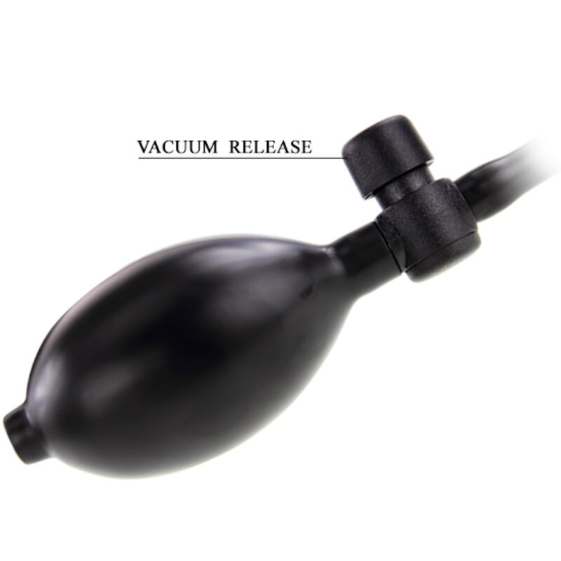 Pretty Love - Plug Anal Inflable Negro