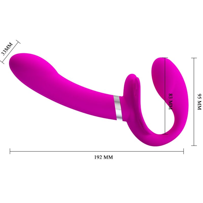 Vibrador  Valerie  Para Parejas Sin Arnés Usb