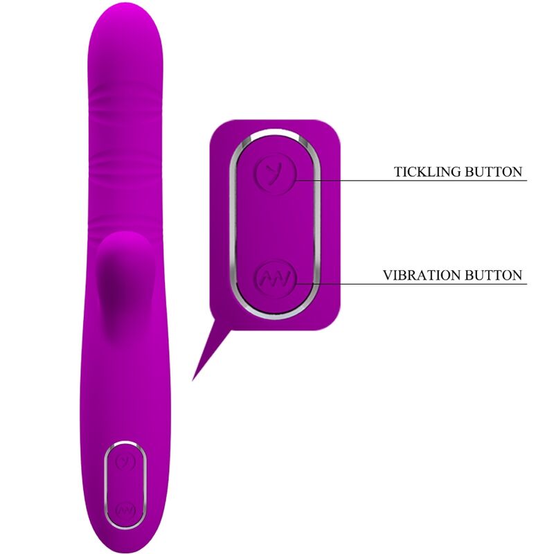 Angelique Vibrador Con Movimiento Finger Usb