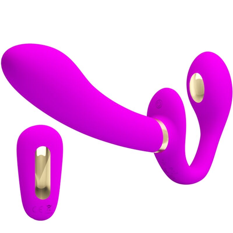 Thunderbird Vibrador Para Parejas Sin Arnés Con Control Remoto