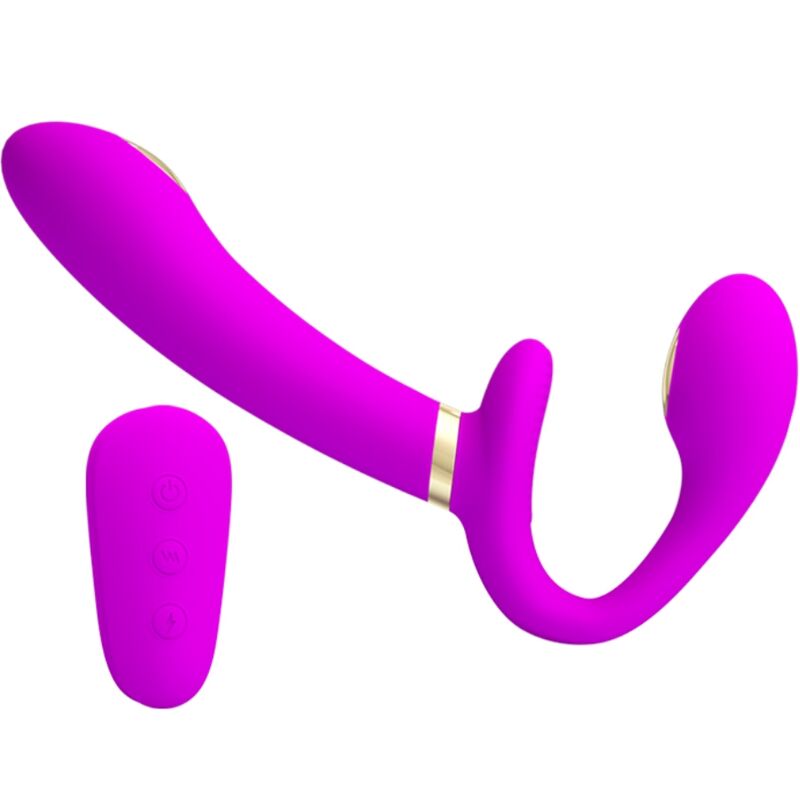 Thunderbird Vibrador Para Parejas Sin Arnés Con Control Remoto