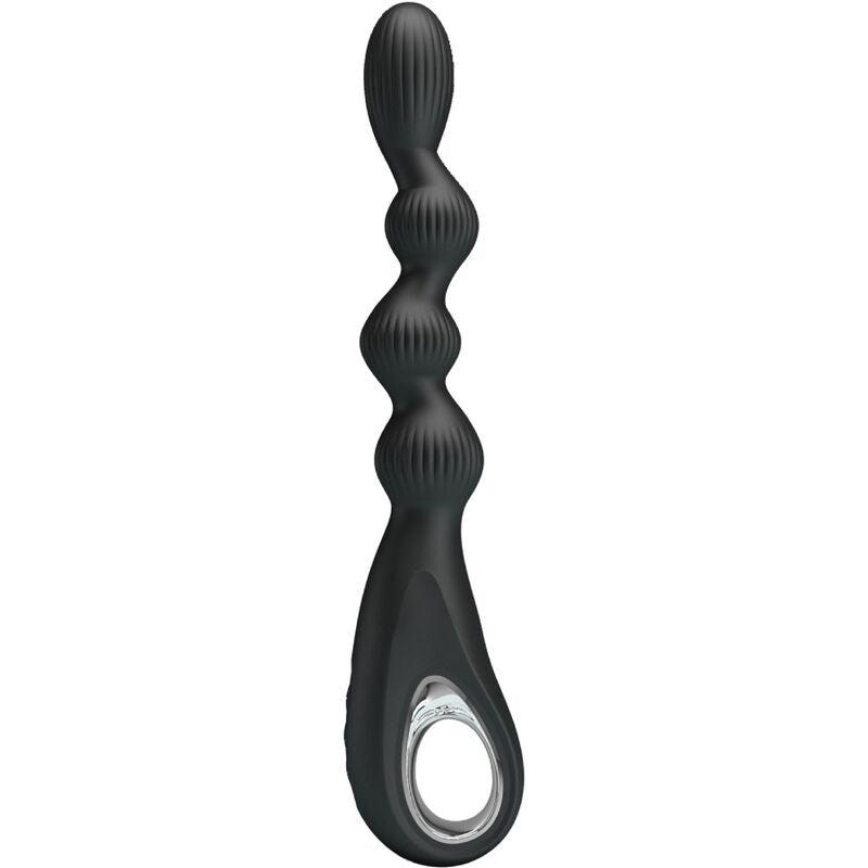 Pretty Love - Federer Vibrador Anal 12 Vibraciones Negro