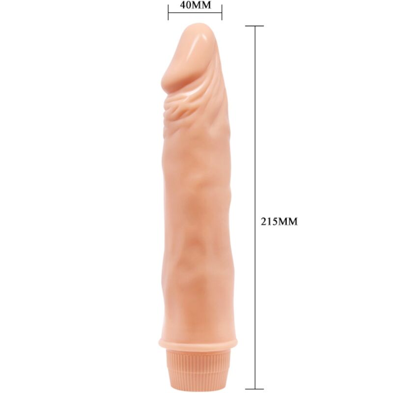 Vibrador Color Natural 21.5 Cm