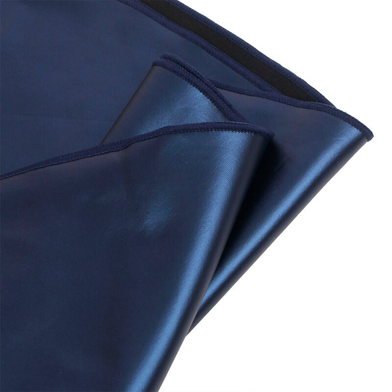 Subblime - 955410 Vestido Con Tirantes De Cuero Azul S/M