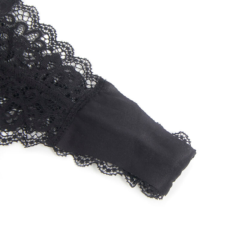 Subblime - 955465 Body Con Cremallera De Cuero Negro L/Xl