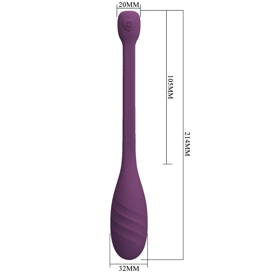 Pretty Love - Leviathan Vibrador Controlado Por App Morado
