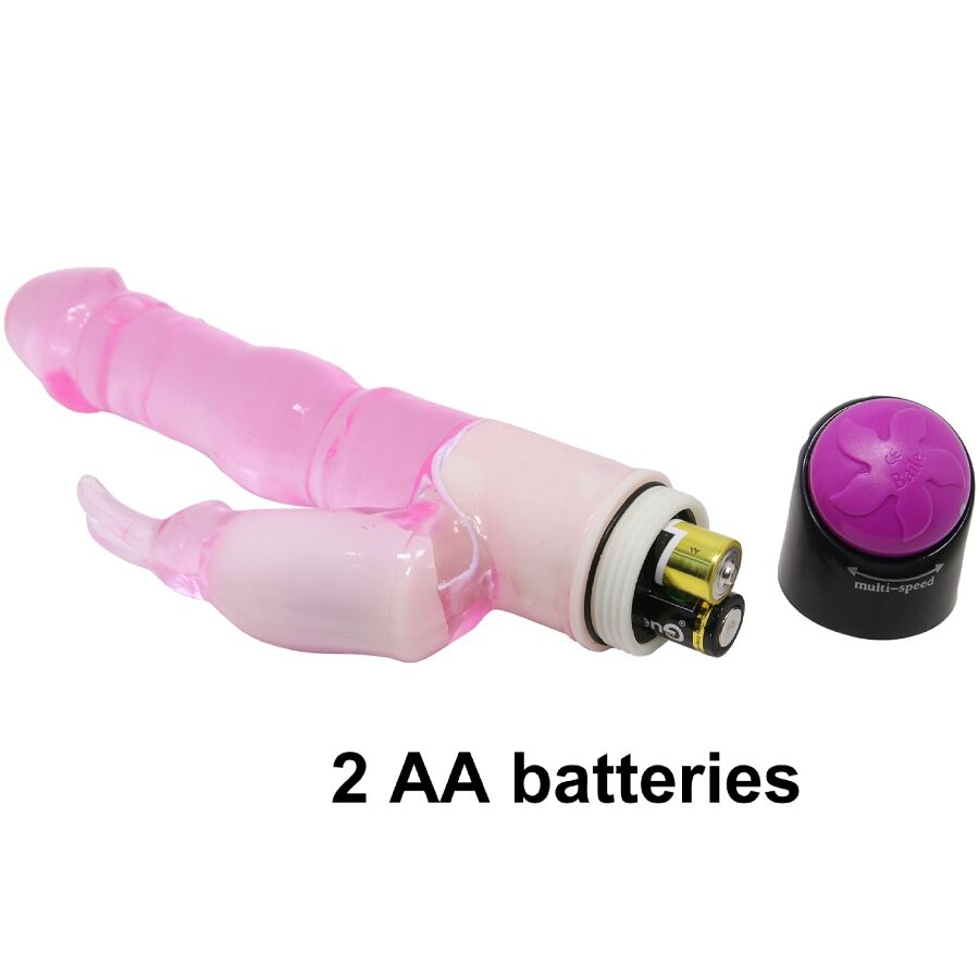 Baile - Waves Of Pleasure Fantasy Vibrador Con Rabbit 23 Cm