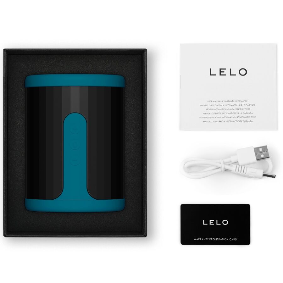 Lelo - F2s  Teal Masturbador Masculino Azul