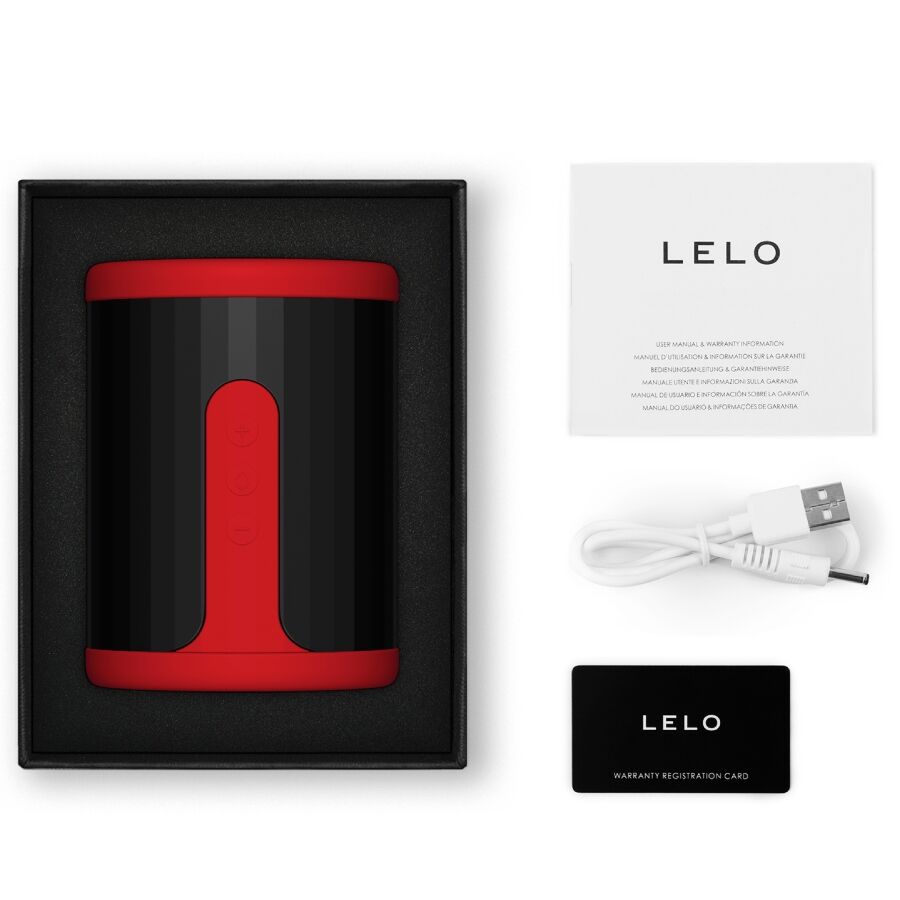 Lelo - F2s  Teal Masturbador Masculino Rojo