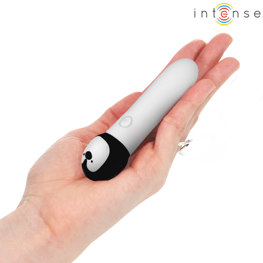 Intense - Rico Bala Vibradora Pingüino Recargable Usb 10 X 2.2 Cm