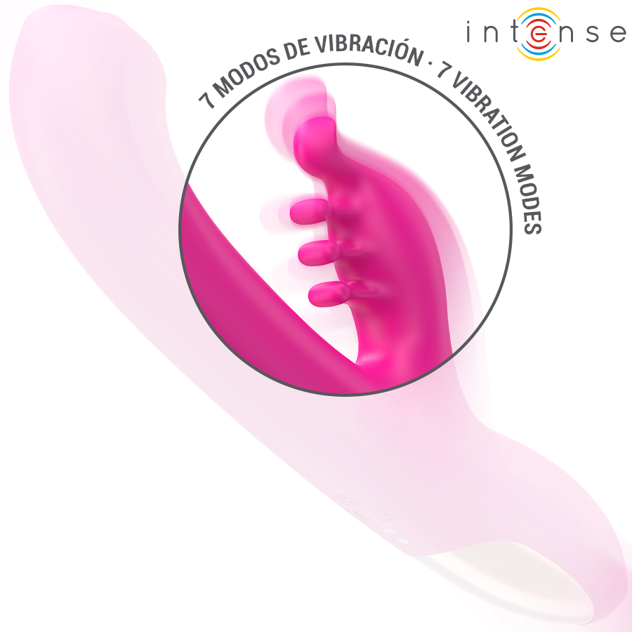 Intense - Christina Vibrador Multifunción Rabbit 22.5 Cm Rosa